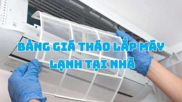 Bảng giá tháo lắp máy lạnh – Uy tín, Nhanh gọn, Giá rõ ràng tại TP.HCM