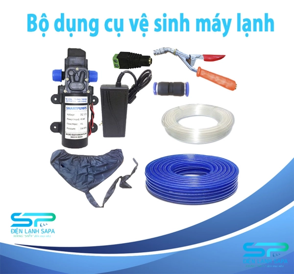 Bộ dụng cụ vệ sinh bảo dưỡng máy lạnh