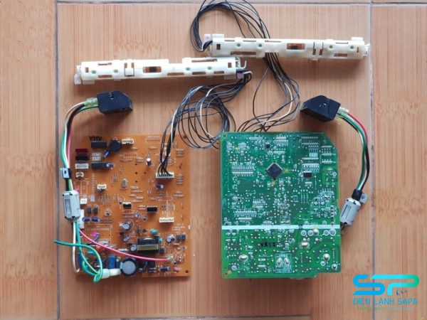 Board nhận tín hiệu trên máy lạnh bị hư