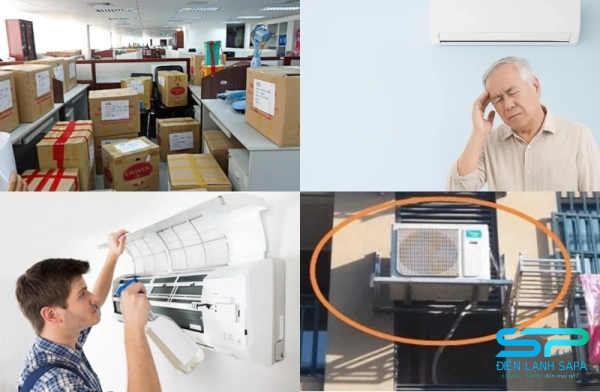 Cần di dời máy lạnh khi chuyển nhà, sửa chữa, đổi nội thất, vị trí cũ kém an toàn hay hiệu suất