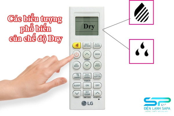 Chế độ Dry của điều hòa, máy lạnh