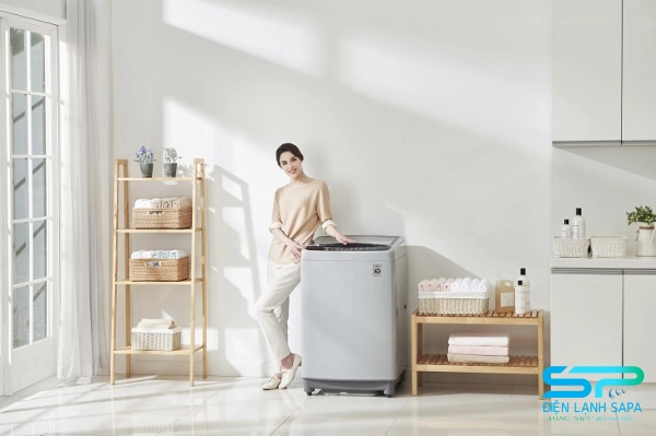 Chọn vị trí lắp đặt máy giặt Toshiba ở nơi vững chắc và bằng phẳng