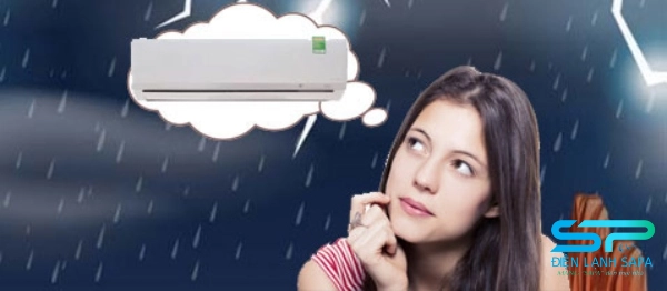 Có nên sử dụng máy lạnh vào mùa mưa không