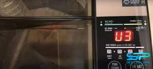 Dấu hiệu cho thấy máy giặt Aqua báo lỗi U3