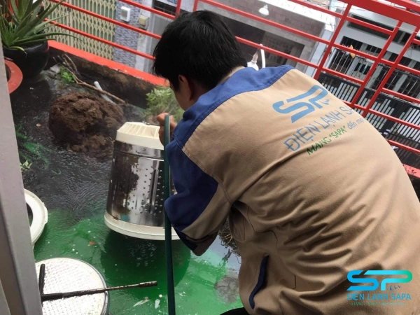 Dịch vụ sửa máy giặt tại nhà của Điện Lạnh Sapa