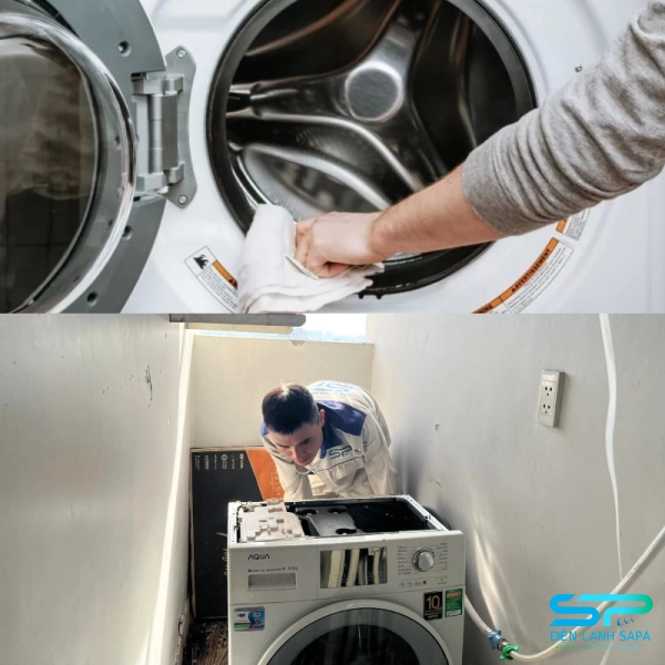 Điện lạnh SAPA cam kết giá vệ sinh máy giặt minh bạch, không phụ phí, chất lượng xứng đáng