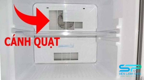	Điện Lạnh Sapa cung cấp dịch vụ sửa ngăn đá tủ lạnh kêu rè rè do mô tơ cánh quạt của ngăn đá tủ lạnh