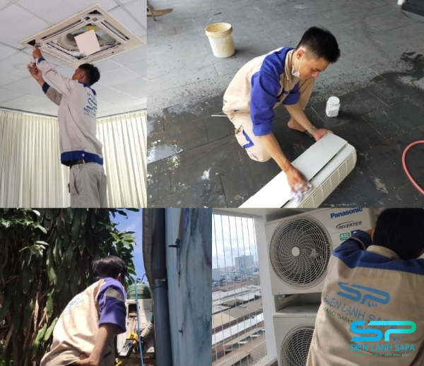 Điện Lạnh SAPA cung cấp dịch vụ tháo lắp máy lạnh 1–10HP mọi dòng, đảm bảo chuẩn kỹ thuật, an toàn