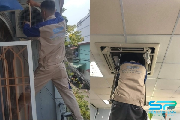 Dịch vụ sửa máy lạnh tại nhà Quận 7 của Điện Lạnh SAPA có mặt nhanh sau 30 phút ở mọi khu vực