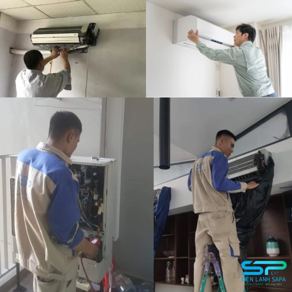 Điện Lạnh SAPA sở hữu đội chuyên tháo lắp máy lạnh mọi dòng, kỹ thuật chuẩn hãng