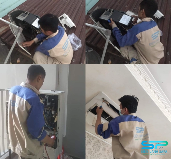 Kỹ thuật viên Điện Lạnh SAPA sửa máy lạnh tại nhà Quận 1 theo tiêu chuẩn kỹ thuật an toàn