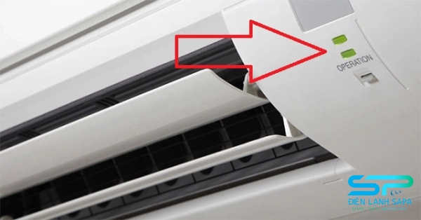 Đối với điều hòa LG không có màn hình hiển thị