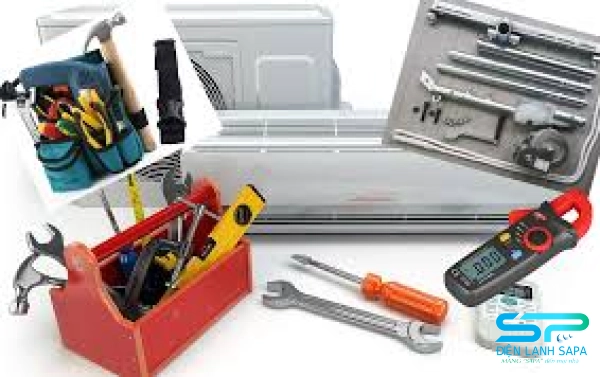 Dụng cụ cần thiết để nhốt gas điều hòa