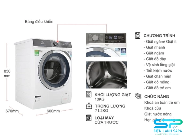 Khi điều chỉnh chế độ giặt không phù hợp cũng sẽ khiến máy giặt giặt quá lâu