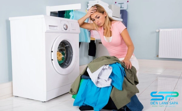 Khối lượng quần áo quá tải