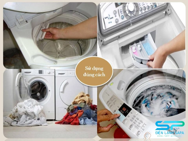 Không dùng quá nhiều hoặc quá ít nước xả
