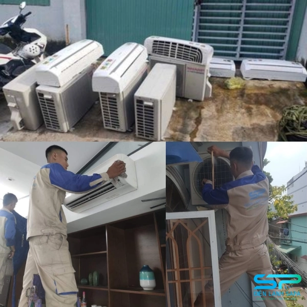 Kỹ thuật viên điện lạnh Sapa thực hiện tháo, vận chuyển, lắp đặt đúng kỹ thuật