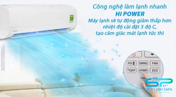 Làm lạnh nhanh và mạnh mẽ