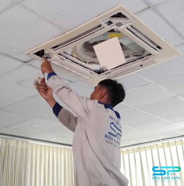 Lắp dàn nóng – lạnh đúng chuẩn, đúng độ nghiêng và khoảng cách, vận hành ổn định tiết kiệm điện