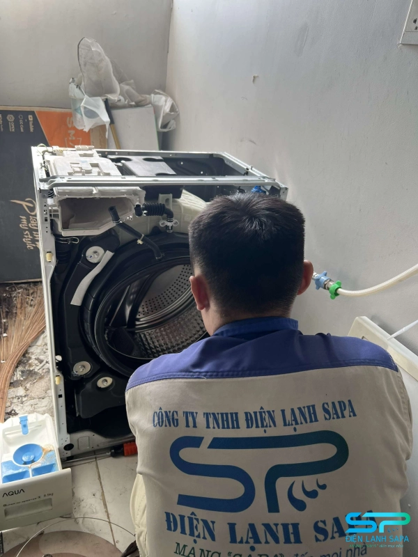 Lỗi IE máy giặt LG là do nguồn cung cấp nước quá yếu