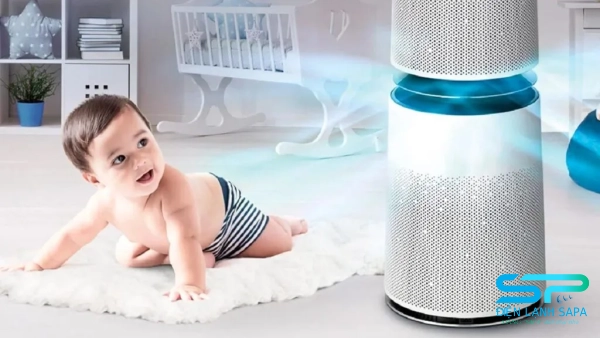 Lưu ý khi sử dụng máy lọc không khí cho trẻ nhỏ