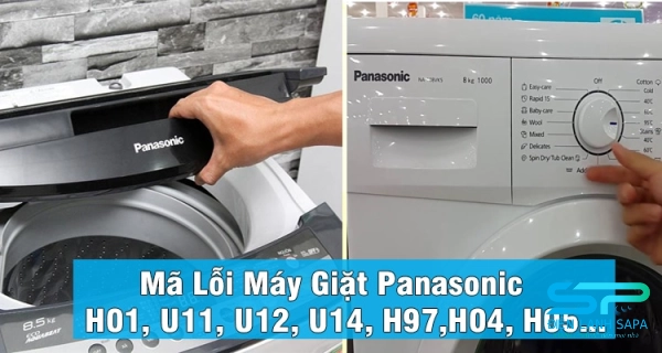 Mã lỗi máy giặt Panasonic
