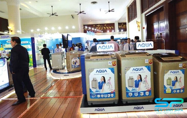 Máy giặt Aqua là sản phẩm thuộc tập đoàn Sanyo đến từ Nhật Bản