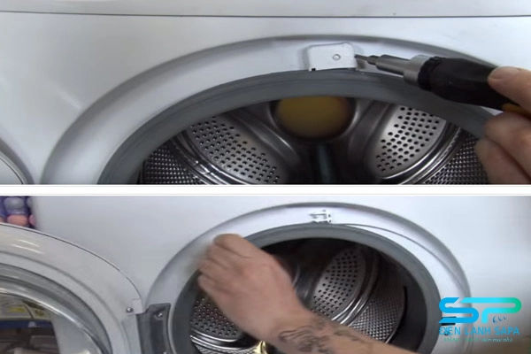 Máy giặt Electrolux bị kẹt cửa