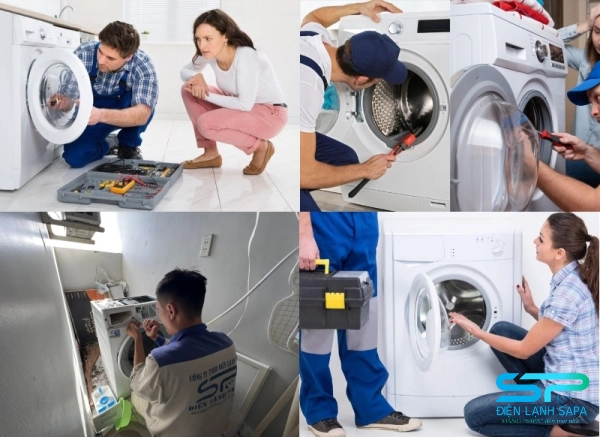 Máy giặt Quận 7 cần gọi thợ khi không cấp/xả nước, không vắt, kêu to, rò rỉ hoặc báo lỗi lạ