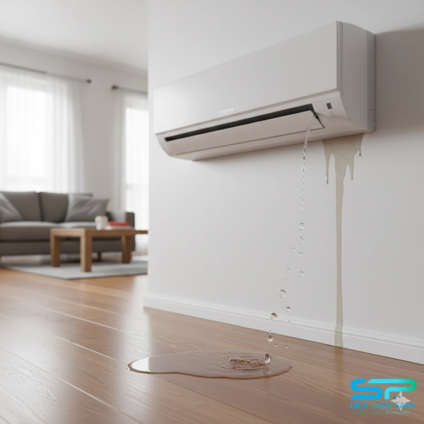 Máy lạnh bị chảy nước từ dàn lạnh gây bất tiện cho sinh hoạt gia đình