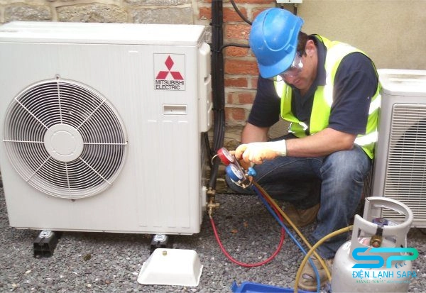 Máy lạnh bị thiếu gas hoặc hết gas