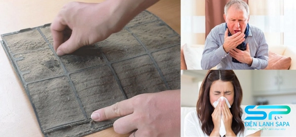 Máy lạnh có mùi khó chịu