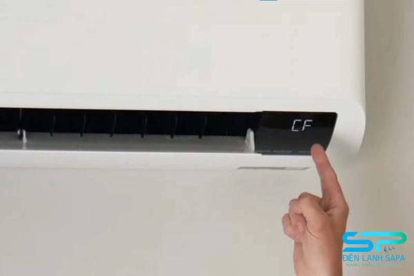máy lạnh samsung báo lỗi cf