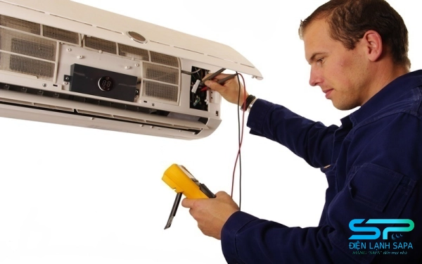Máy lạnh tự ngắt do cảm biến đo nhiệt độ gas