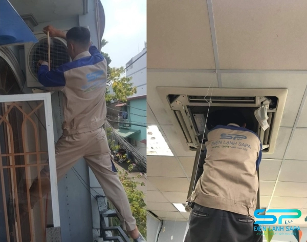 Dịch vụ sửa máy lạnh tại nhà Quận 6 uy tín của Điện Lạnh SAPA, hỗ trợ nhanh và chuyên nghiệp