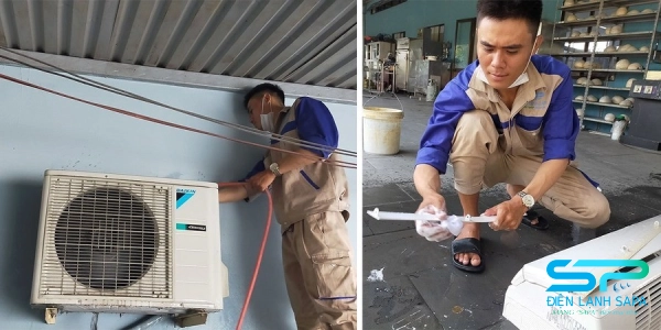 Vệ sinh chuyên sâu dàn lạnh và dàn nóng máy lạnh tại nhà Quận 5
