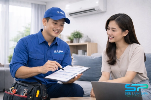 Quy trình dịch vụ điện lạnh minh bạch và định hướng phát triển bền vững của điện lạnh SAPA