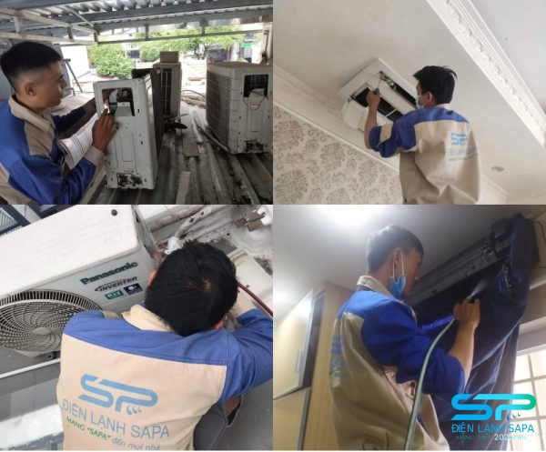 Quy trình sửa máy lạnh quận Gò Vấp của Điện Lạnh SAPA minh bạch và chuyên nghiệp