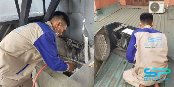 Quy trình sửa máy lạnh tại điện lạnh sapa rất chuyên nghiệp