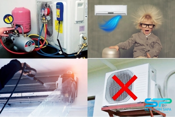 rủi ro thường gặp khi tự tháo lắp máy lạnh