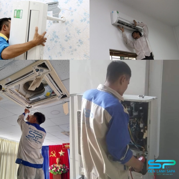 Tháo gỡ và lắp đặt máy lạnh cũ sang vị trí mới chuẩn kỹ thuật, an toàn, không rò rỉ gas