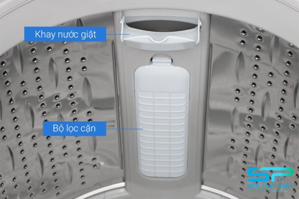 Thiết kế bộ lọc cặn máy giặt