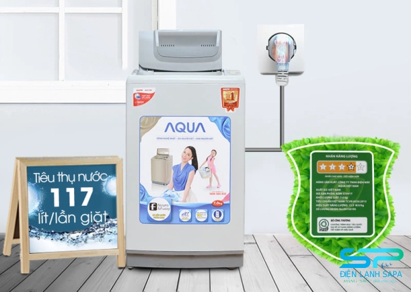 Đánh giá thiết kế của máy giặt Aqua