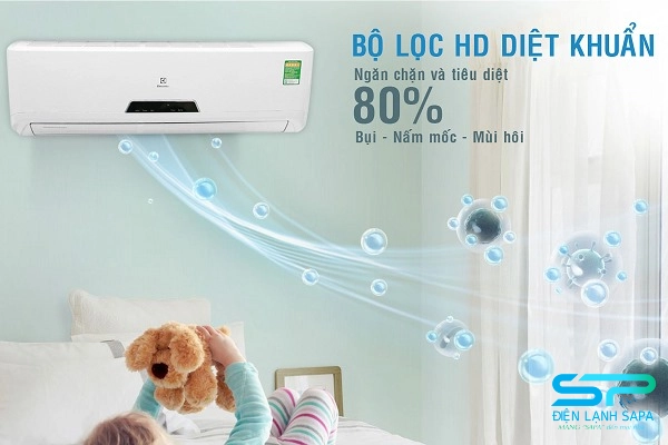 Tính năng kháng khuẩn bảo vệ sức khỏe