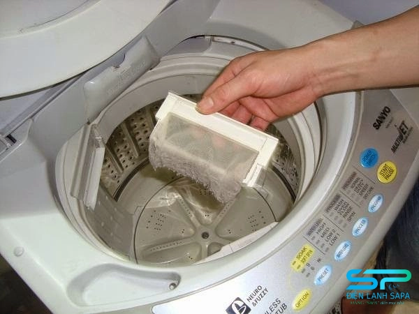 Túi lọc xơ vải hư hoặc bẩn