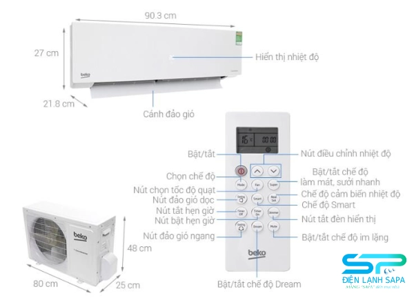 Ưu điểm của điều hòa Beko