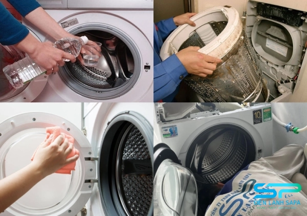 Vệ sinh máy giặt sâu bên trong, loại bỏ 99% vi khuẩn, mùi hôi, nấm mốc, bảo vệ sức khỏe gia đình