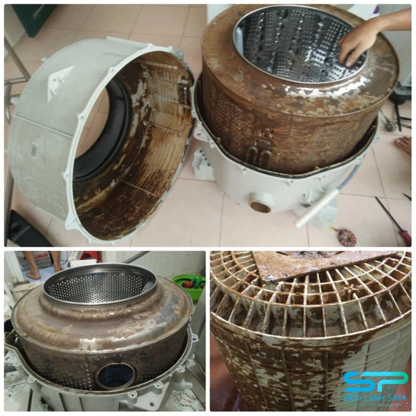 Nhà phố mới quận 9 viên tẩy lồng không làm sạch cặn vôi sâu cần vệ sinh chuyên sâu tháo lồng lần đầu