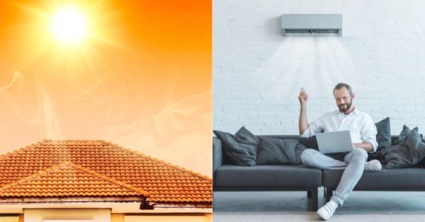 Tránh ngay việc bật máy lạnh khi vừa đi nắng về kẻo gây hại sức khỏe