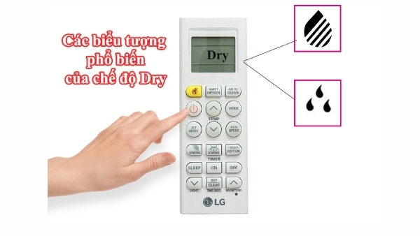 Chế độ Dry trên máy lạnh là gì và cách sử dụng hiệu quả